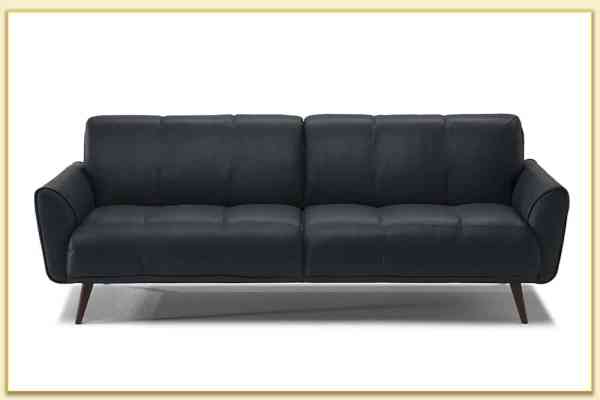 Hình ảnh Chụp chính diện sofa văng da 2 chỗ ngồi Softop-1331