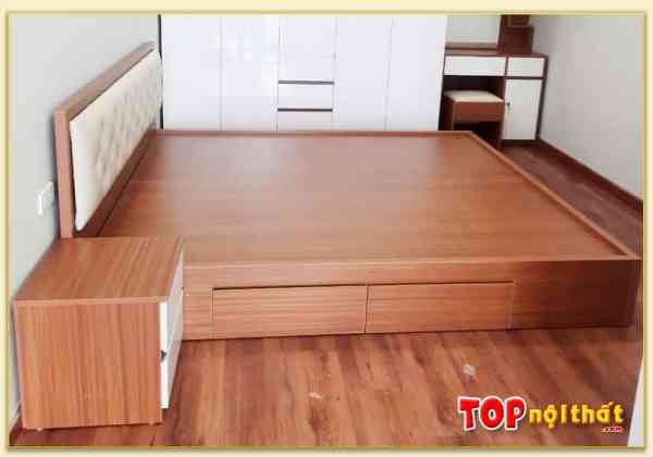 Hình ảnh Giường ngủ gỗ công nghiệp cho căn hộ chung cư GNTop-0112