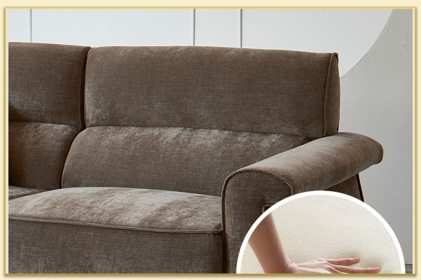 Hình ảnh Lưng ghế mẫu sofa văng nỉ 2 chỗ nhỏ xinh Softop-1773
