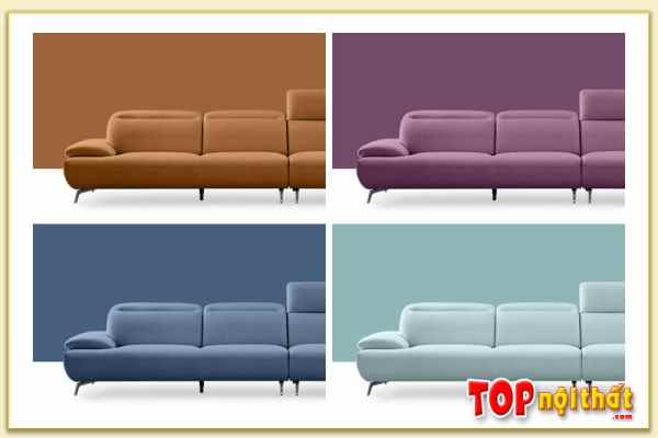 Hình ảnh Sofa văng chất liệu vải nỉ có nhiều màu sắc SofTop-0940