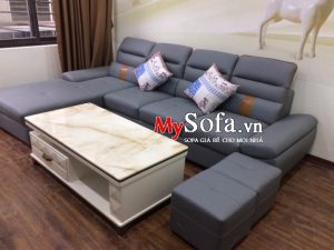 Sofa góc chất liệu da cao cấp AmiA SFD153