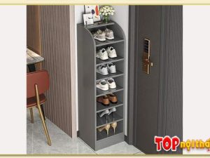 Hình ảnh mẫu tủ giày dáng đứng nhỏ gọn TGDTop-2398