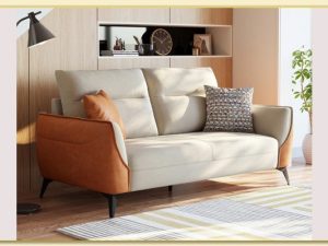 Hình ảnh Bài trí sofa văng bọc vải nỉ trong phòng khách nhỏ Softop-1631