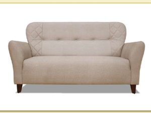 Hình ảnh Chụp chính diện mẫu sofa văng nỉ nhỏ gọn mini Softop-1830